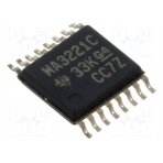IC: interface; transceiver; RS232; 250kbps; TSSOP16; 3÷5.5VDC MAX3221CPWR TEXAS INSTRUMENTS