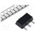 IC: voltage reference source; 2.5V; ±0.5%; SOT89; reel,tape; 100mA AS431ARTR-G1 DIODES INCORPORATED