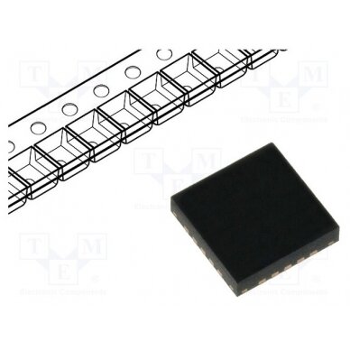 IC: AVR microcontroller; EEPROM: 512B; SRAM: 512B; Flash: 8kB; Cmp: 1 ATTINY84A-MU MICROCHIP TECHNOLOGY