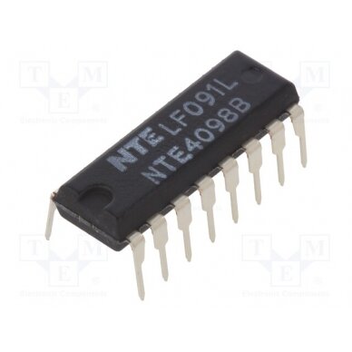 IC: digital; monostable,multivibrator; Ch: 2; CMOS; 3÷18VDC; THT NTE4098B NTE Electronics 1