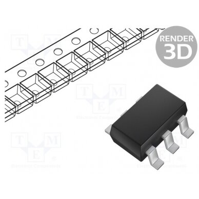 IC: driver; gate driver; SOT363; -2÷2A; Ch: 1; 40VDC ZXGD3009DYTA DIODES INCORPORATED 1