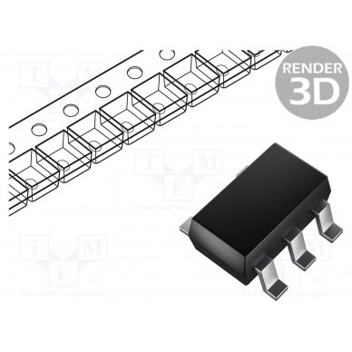IC: driver; low-side,MOSFET gate driver; MillerDrive™; SOT23-5 FAN3100CSX ONSEMI