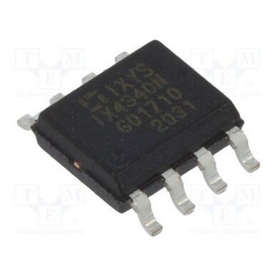 IC: driver; low-side,MOSFET gate driver; SO8; -5÷5A; Ch: 2; 5÷20V IX4340N IXYS 1