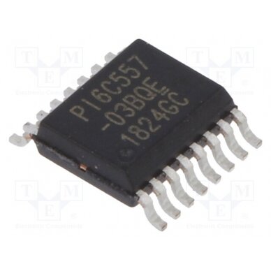 IC: peripheral circuit; clock signal generator; PCIe; QSOP16 PI6C557-03BQE DIODES INCORPORATED 1