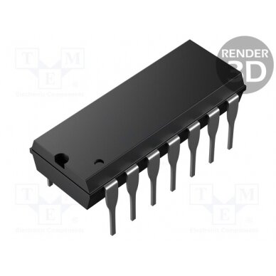 IC: peripheral circuit; RC timer; DIP14; 4.5÷16VDC; Ch: 2 NTE978C NTE Electronics 1