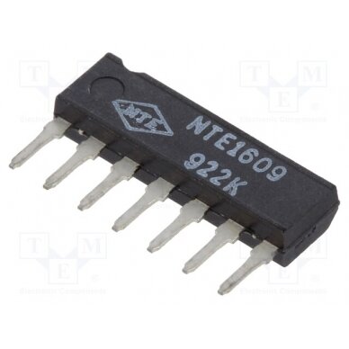 IC: peripheral circuit; RC timer; SIP7; 18VDC; Ch: 1 NTE1609 NTE Electronics 1
