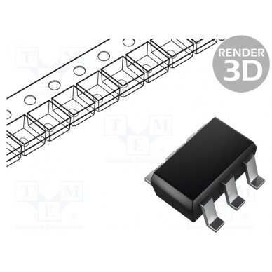 IC: Supervisor Integrated Circuit; battery charging controller BQ21040DBVT TEXAS INSTRUMENTS 1