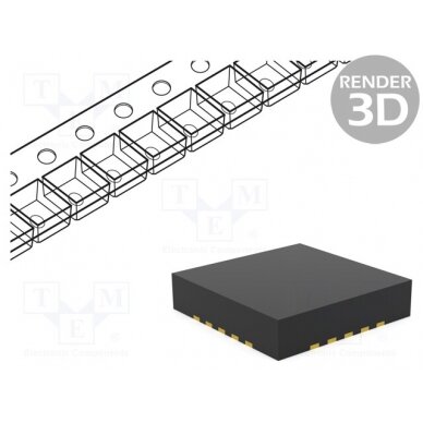 IC: Supervisor Integrated Circuit; battery charging controller BQ24070RHLT TEXAS INSTRUMENTS 1