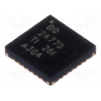 IC: Supervisor Integrated Circuit; battery charging controller BQ24773RUYT TEXAS INSTRUMENTS