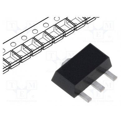 IC: voltage regulator; LDO,linear,adjustable; 1.25÷12V; 1A; SOT89 LGEA1117-ADJ-LGE LUGUANG ELECTRONIC
