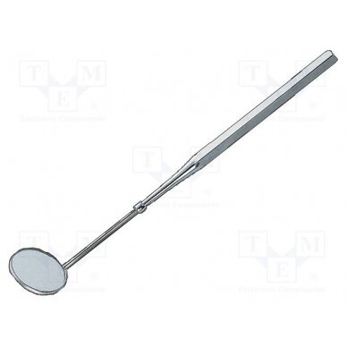 Inspection mirror; Dia: 30mm; Features: nickel, polished coating SA.5515M BAHCO