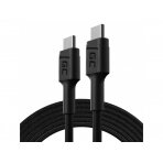 Kabelis GC PowerStream USB-C - USB-C 200cm su maitinimo šaltiniu (60 W), 480 Mbps, „Ultra Charge“, QC 3.0