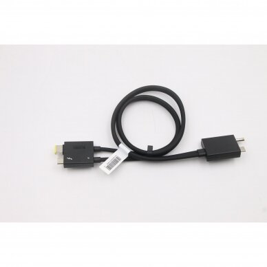 Kabelis (adapteris) jungčių stotelei Lenovo ThinkPad Thunderbolt 4 WorkStation Dock Split Cable 0.7m 5C11B64632