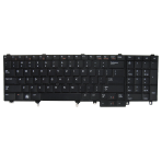 Klaviatūra DELL E5520 E6520 M4600 M6600 (su TRACKPOINT) US