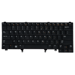 Klaviatūra DELL Latitude E6420 E6430 E6440 (mažas ENTER, šviečianti) US