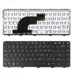 Klaviatūra HP COMPAQ Probook 640 G1 (juoda, su rėmeliu) US