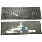 Klaviatūra HP ZBook 15 17 G3 G4 848311-B31 850250-B31 US (šviečianti, su "trackpoint")