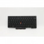 Klaviatūra kompiuteriui Lenovo ThinkPad L14 Gen 1 Gen 2 5N20W67857 US šviečianti