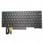 Klaviatūra kompiuteriui Lenovo ThinkPad E480 L480 L380 YOGA T490 01YP520 US šviečianti originalas