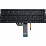 Klaviatūra kompiuteriui Lenovo Yoga 500-15IBD 500-15IHW 500-15ISK SN20K28280 V-149420LS1-US US šviečianti