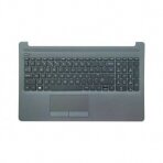 Klaviatūra su korpusu (palmrest) kompiuteriui HP 15-DA 15-DB 250 255 G7 L50000-031 L51658-031 UK