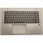 Klaviatūra su korpusu (palmrest) HP EliteBook 840 G8 M36312-031 šviečianti UK