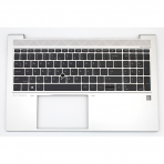 Klaviatūra su korpusu (palmrest) kompiuteriui HP EliteBook 850 G8 M35817-B31 US šviečianti su trackpoint