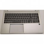 Klaviatūra su korpusu (palmrest) HP EliteBook 850 G7 M07491-031 šviečianti UK (originalas)