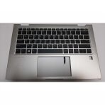 Klaviatūra su korpusu (palmrest) HP EliteBook x360 1030 G3 L31883-B31 US šviečianti