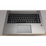 Klaviatūra su korpusu (palmrest) HP EliteBook 1040 G4 L02267-B31 US šviečianti