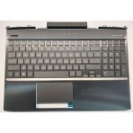 Klaviatūra su korpusu (palmrest) HP Omen 15-DC L32775-031 UK šviečianti