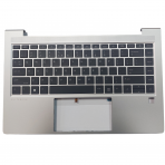 Klaviatūra su korpusu (palmrest) kompiuteriui HP EliteBook 645 G10 N40111-B31 US šviečianti