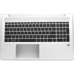 Klaviatūra su korpusu (palmrest) kompiuteriui HP EliteBook 650 655 G9 N03222-B31 US šviečianti