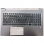 Klaviatūra su korpusu (palmrest) kompiuteriui HP ZBook Power 15 G7 M99645-B31 US šviečianti