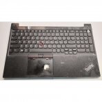 Klaviatūra su korpusu (palmrest) kompiuteriui Lenovo ThinkPad E15 5M10V16918 US šviečianti