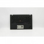 Klaviatūra su korpusu (palmrest) kompiuteriui Lenovo ThinkPad X1 Carbon 7th Gen 20QD 5M10W85884 US šviečianti