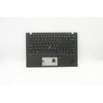 Klaviatūra su korpusu (palmrest) kompiuteriui Lenovo ThinkPad X1 Carbon 7Gen 20QD 20QE 5M10W85920