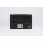 Klaviatūra su korpusu (palmrest) kompiuteriui Lenovo ThinkPad T14s 20T0 20T1 5M10Z41272 5M10Z41274 US šviečianti su "trackpoint"