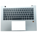 Klaviatūra su korpusu (palmrest) kopmpiuteriui HP EliteBook 840 G10 N45442-B31 US šviečianti