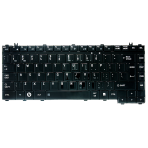 Klaviatūra TOSHIBA A200 A300 M200 M300 L200 L300 (blizgi, didelis ENTER) UK