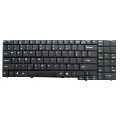 Klaviatūra ASUS F7 X70 M51 X56 X59 (mažas ENTER) US