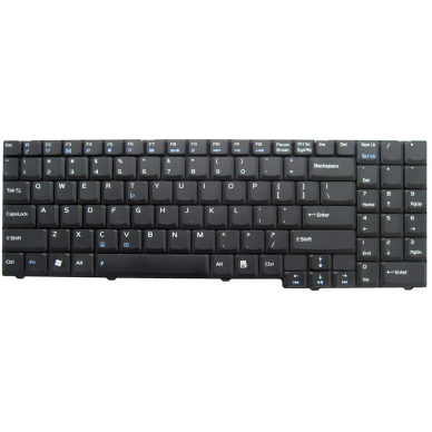 Klaviatūra ASUS M50 M70 X55 X57 X70 X71 G50 G70 G71 (mažas ENTER) US