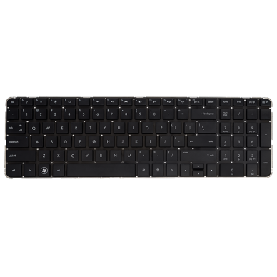 Klaviatūra HP COMPAQ Pavilion DV6-6000 DV6-6B DV6-6C (mažas ENTER, klavišai be tarpų, be rėmelio) US