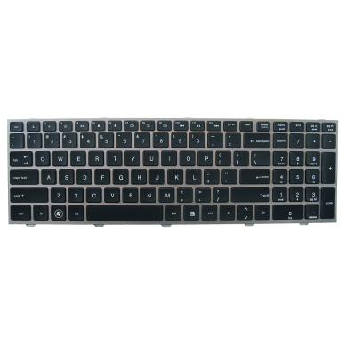 Klaviatūra kompiuteriui HP Probook 4540S 4740S (sidabrinis rėmelis) US