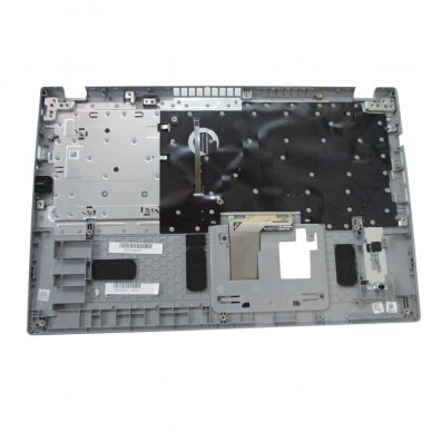 Klaviatūra su korpusu (palmrest) kompiuteriui Acer Aspire A515-56 A515-56G A515-56T 6B.A1DN2.001 US šviečianti 1