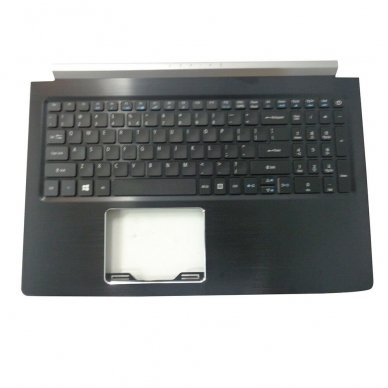 Klaviatūra su korpusu (palmrest) Acer Aspire A515-51 A515-51G 6B.GS1N2.001