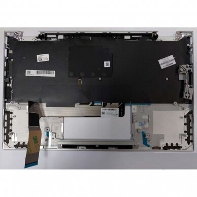 Klaviatūra su korpusu (palmrest) kompiuteriui HP EliteBook x360 1040 G7 M17470-B31 M16933-B31 US šviečianti 1