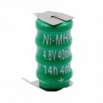 Baterija V40H (4 celės) 3 kontaktai NI-MH 4.8V 40mAh
