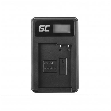 Maitinimo adapteris (kroviklis) GC DE-A79B skirtas Panasonic FZ2000, G81, FZ1000, FZ300, G6M, GX8M, G70M, G70KA, GX8EG-K, GX8, G70 0.6A 8.4V 5W 2