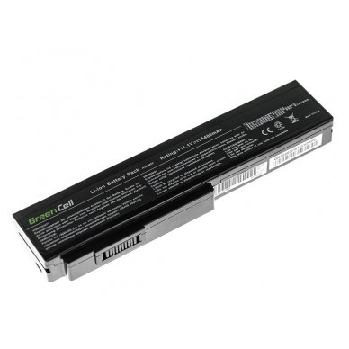 Baterija (akumuliatorius) GC Asus G50 G51 G60 M50 M50V N53 N53SV N61 N61VG N61JV 10.8V (11.1V) 4400mAh